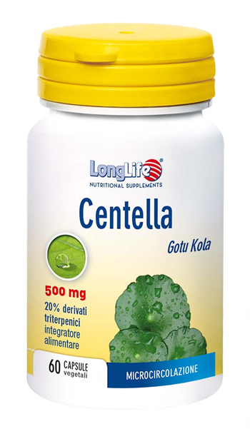 LONGLIFE CENTELLA 60 CAPSULE - Farmacia-flash.it