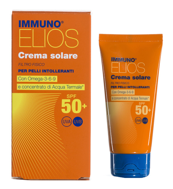 IMMUNO ELIOS  CREMA SOLARE SPF 50+ PELLI INTOLLERANTI - Farmacia-flash.it