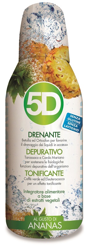 5D SLEEVERATO ANANAS 500 ML - Farmacia-flash.it