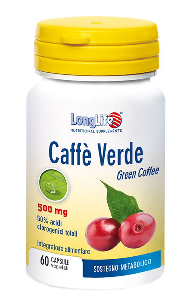 LONGLIFE CAFFE' VERDE 60 CAPSULE - Farmacia-flash.it