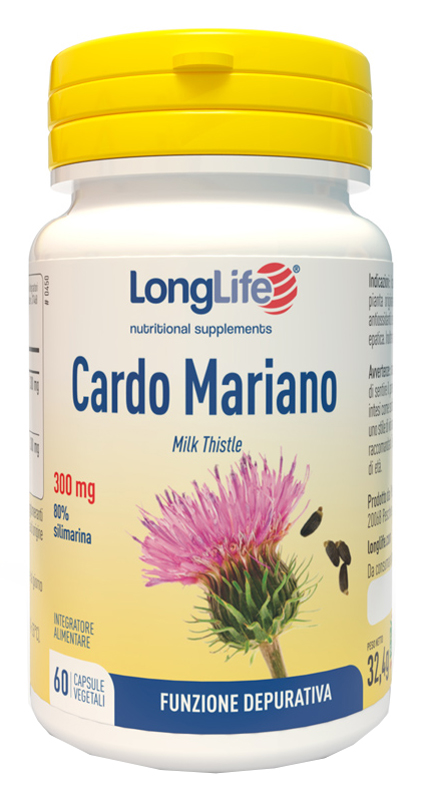 LONGLIFE CARDO MARIANO 60 CAPSULE - Farmacia-flash.it