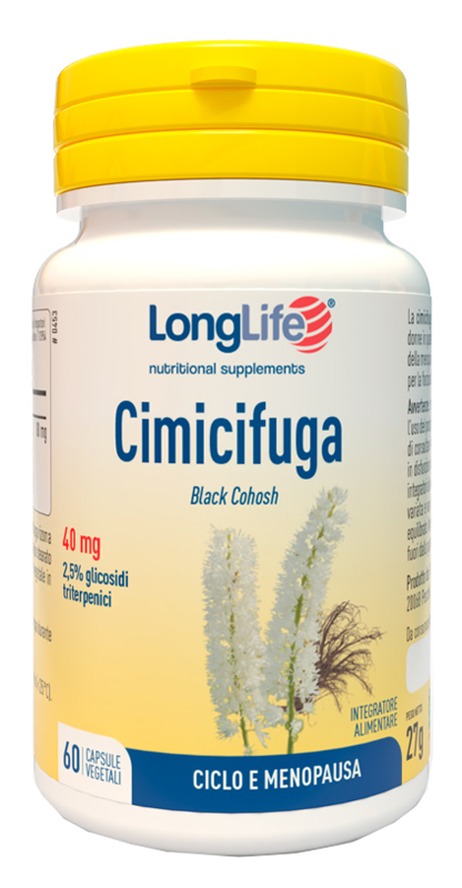 LONGLIFE CIMICIFUGA 60 CAPSULE - Farmacia-flash.it