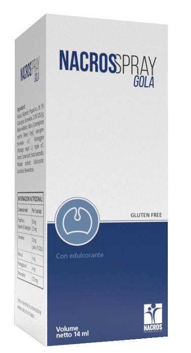 NACROS SPRAY GOLA 14 ML - Farmacia-flash.it