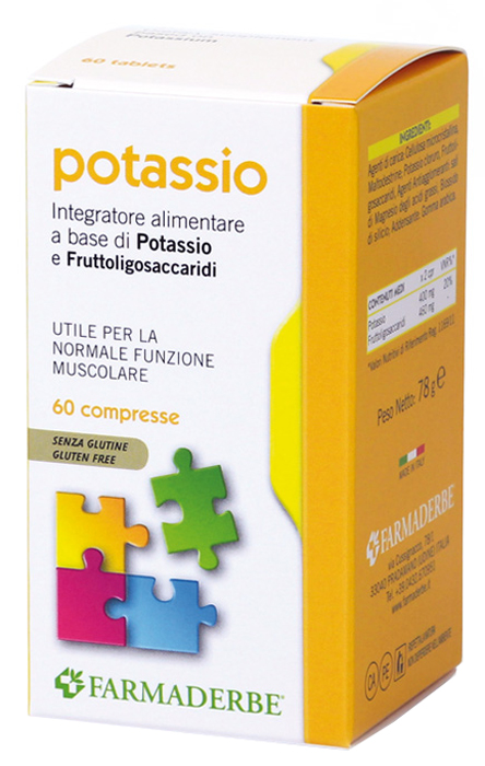 POTASSIO 60 COMPRESSE - Farmacia-flash.it