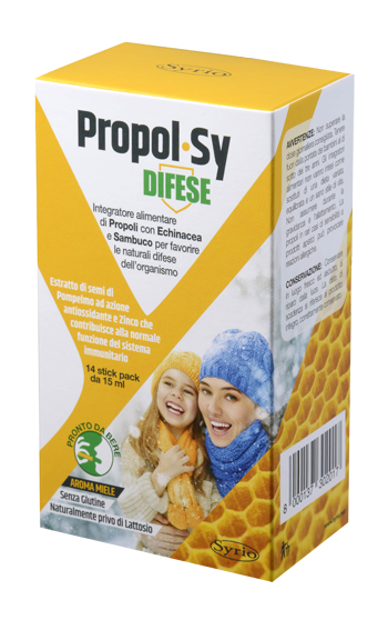 PROPOL SY DIFESE SYR 14 PEZZI 210 ML - Farmacia-flash.it
