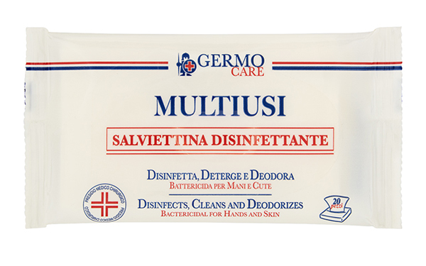 MULTIUSI SALVIETTINA DISINFETTANTE 20 PEZZI - Farmacia-flash.it