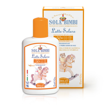 SOLE BIMBI LATTE SOLARE SPF50+ 125 ML - Farmacia-flash.it