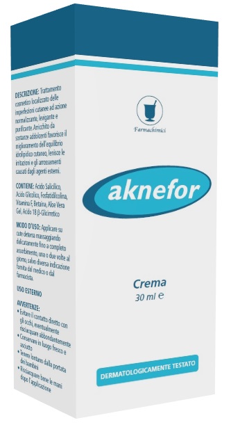 AKNEFOR CREMA 30 ML - Farmacia-flash.it