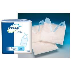 BAVAGLIA MONOUSO TENA BIB MISURA MEDIA/LARGE 150 PEZZI - Farmacia-flash.it