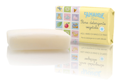 L'AMANDE ENFANT PANE DETERGENTE VEGETALE 100 G - Farmacia-flash.it
