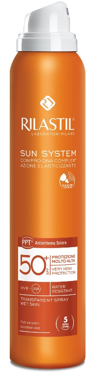 RILASTIL SUN SYSTEM PPT SPF 50+ TRANSPARENT SPRAY 75 ML - Farmacia-flash.it
