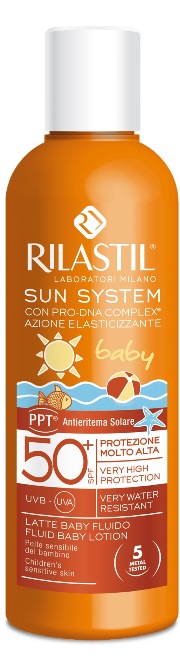 RILASTIL SUN SYSTEM PPT 50+ BABY FLUIDO 50 ML - Farmacia-flash.it