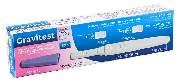 TEST GRAVIDANZA GRAVITEST 1 PEZZO - Farmacia-flash.it