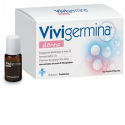 VIVIGERMINA DONNA 10 FLACONCINI 10 ML - Farmacia-flash.it