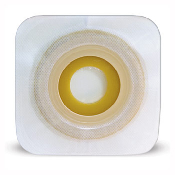 PLACCA PIANA ESTEEM SYNERGY PER SISTEMA 2 PEZZI 33-45 MM FLANGIA 61 MM CON ADESIVO IDROCOLLOIDALE 5 PEZZI - Farmacia-flash.it