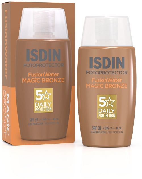 FOTOPROTECTOR FUSION WATER MAGIC BRONZE SPF50 50 ML - Farmacia-flash.it