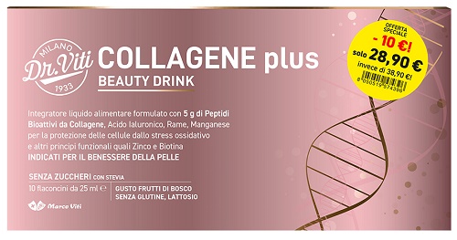 COLLAGENE BEAUTY DRINK PLUS 10 FIALE DA 25 ML PROMO - Farmacia-flash.it