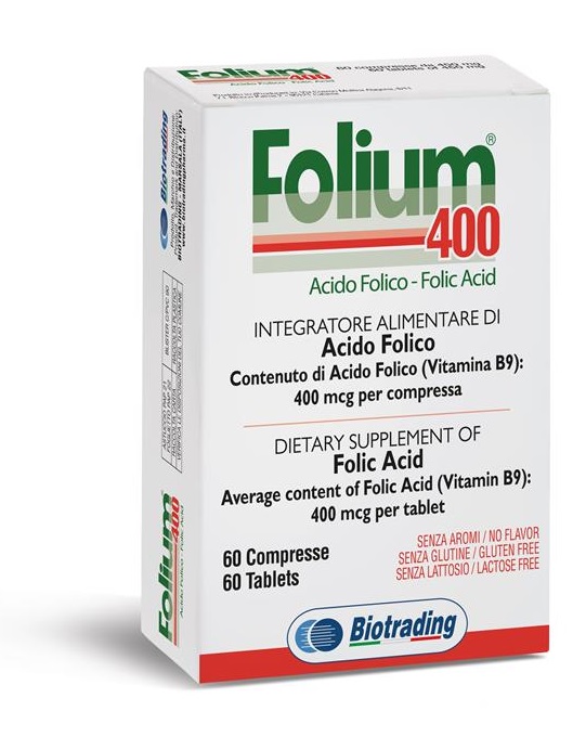 FOLIUM 400 60 COMPRESSE - Farmacia-flash.it