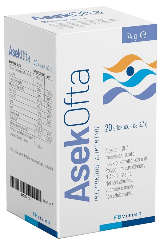 ASEK OFTA 20 STICKPACK - Farmacia-flash.it