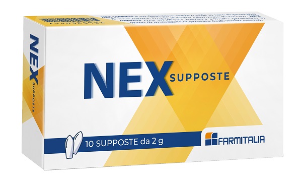 NEX SUPPOSTE 10 PEZZI DA 2 G - Farmacia-flash.it