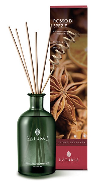NATURE'S DIFFUSORE ROSSO DI SPEZIE 200 ML EDIZIONE LIMITATA - Farmacia-flash.it