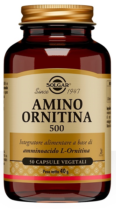 AMINO ORNITINA 500 50 CAPSULE VEGETALI - Farmacia-flash.it