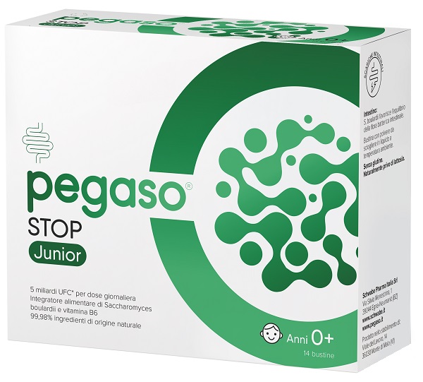 PEGASO STOP JUNIOR 14 BUSTINE DA 3 G SENZA GLUTINE NATURALMENTE PRIVO DI LATTOSIO - Farmacia-flash.it