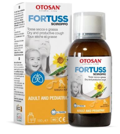 OTOSAN FORTUSS SCIROPPO GOLA 180 G - Farmacia-flash.it