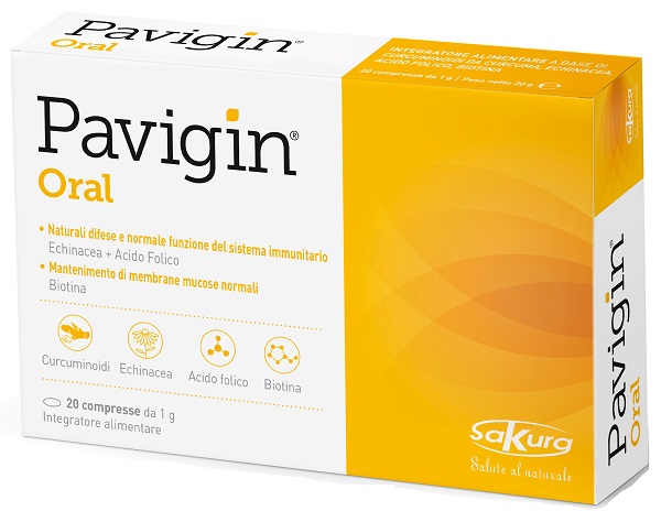 PAVIGIN ORAL 20 COMPRESSE - Farmacia-flash.it