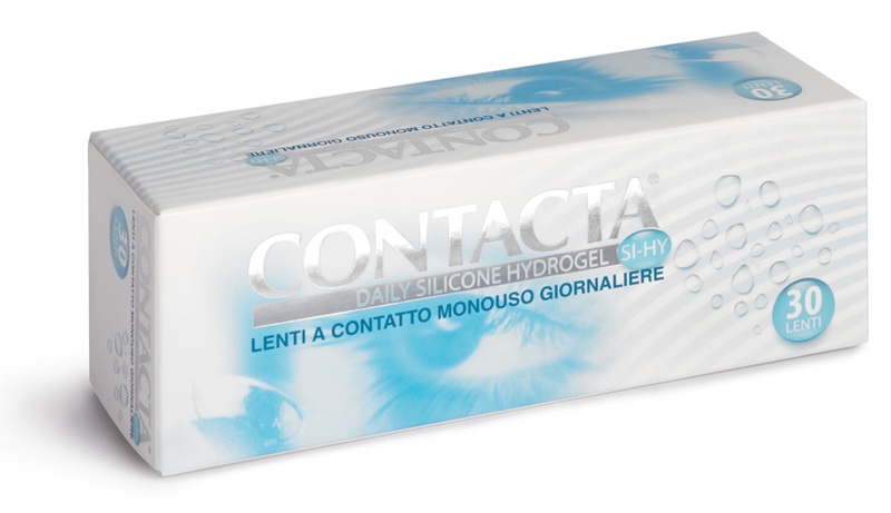 LENTE A CONTATTO MONOUSO GIORNALIERA CONTACTA DAILY LENS SILICONE HYDROGEL -4,50 30 PEZZI - Farmacia-flash.it