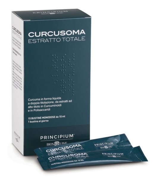 PRINCIPIUM CURCUSOMA ESTRATTO TOTALE 30 BUSTINE 10 ML - Farmacia-flash.it