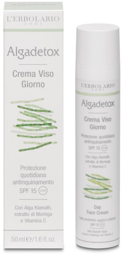 ALGADETOX CREMA VISO GIORNO PROTEZIONE QUOTIDIANA ANTINQUINAMENTO SPF15 50 ML - Farmacia-flash.it