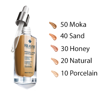 RILASTIL MAQUILLAGE FONDOTINTA SIERO IDRATANTE PROTETTIVO 50 30 ML - Farmacia-flash.it