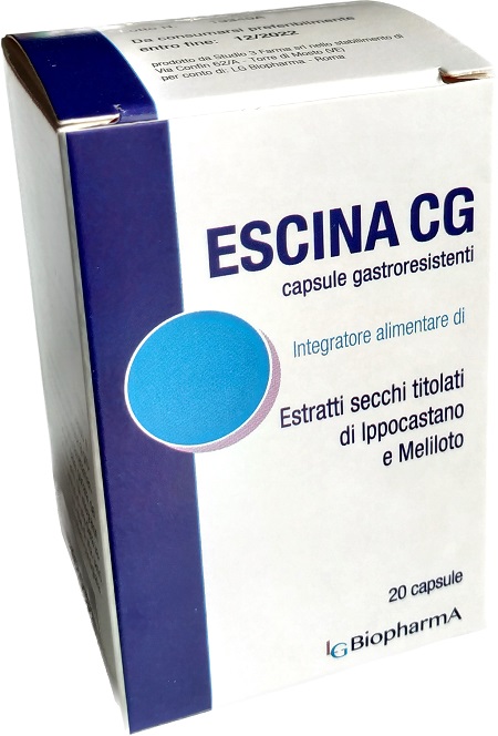 ESCINA CG 20 CAPSULE - Farmacia-flash.it