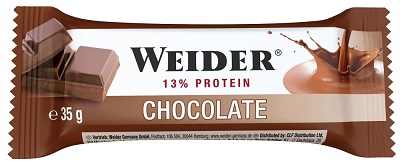 WEIDER FITNESS BARRETTA CIOCCOLATO 35 G - Farmacia-flash.it