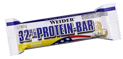 WEIDER 32% PROTEIN BARRETTA BANANA 60 G - Farmacia-flash.it