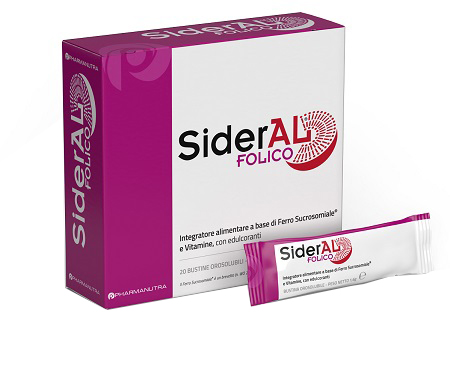 SIDERAL FOLICO 30 MG 20 BUSTINE OROSOLUBILI - Farmacia-flash.it