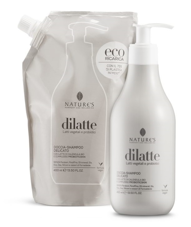 NATURES DILATTE DOCCIASHAMPOO 400 ML - Farmacia-flash.it