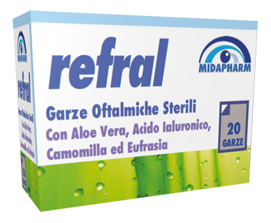 REFRAL GARZE PERIOCULARI 20 PEZZI - Farmacia-flash.it