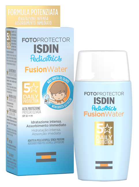 FOTOPROTECTOR PEDIATRICS FUSION WATER SPF50 - Farmacia-flash.it