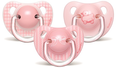 SUAVINEX SUCCHIETTO EVOL PER BAMBINI DA 0 A 6 MESI ANATOMICO IN SILICONE ROSA - Farmacia-flash.it