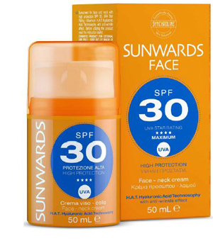 SUNWARDS FACE CREAM SPF 30 50 ML - Farmacia-flash.it