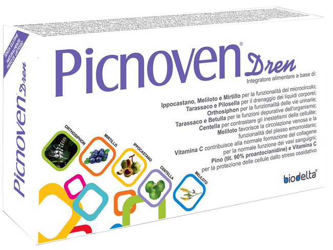 PICNOVEN DREN 50 COMPRESSE 31 G - Farmacia-flash.it