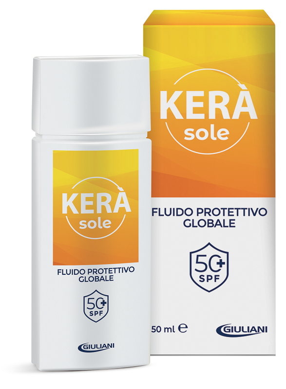 KERA' SOLE FLUIDO PROTETTIVO GLOBALE SPF 50+ 50 ML - Farmacia-flash.it