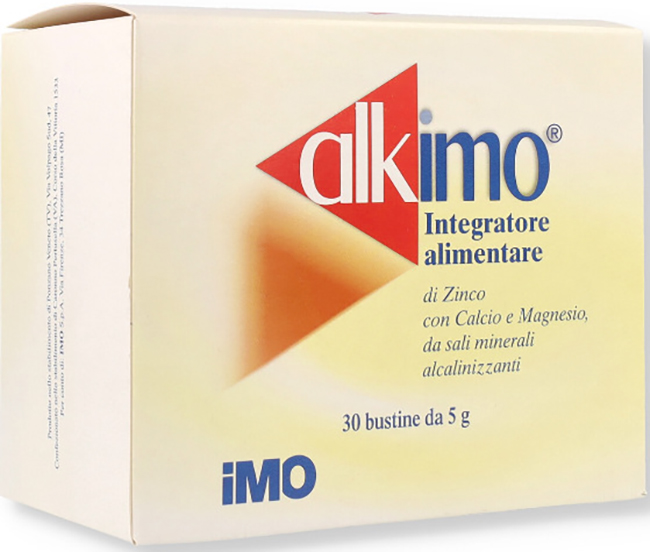 ALKIMO INTEGRATORE ZINCO CALCIO/MAGNESIO 30 BUSTINE - Farmacia-flash.it