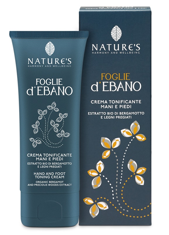 NATURE'S FOGLIE D'EBANO CREMA TONIFICANTE MANI E PIEDI 75 ML - Farmacia-flash.it