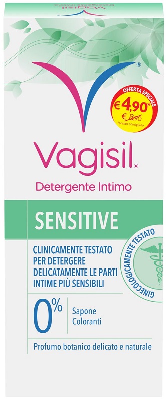 VAGISIL DETERGENTE SENSITIVE 250 ML - Farmacia-flash.it