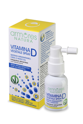 ARMORES NATURA VITAMINA D VEGETALE SPRAY 20 ML - Farmacia-flash.it