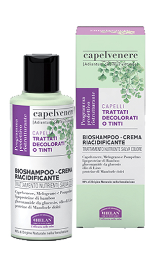 CAPELVENERE BIOSHAMPOO CREMA RIACIDIFICANTE 200 ML - Farmacia-flash.it