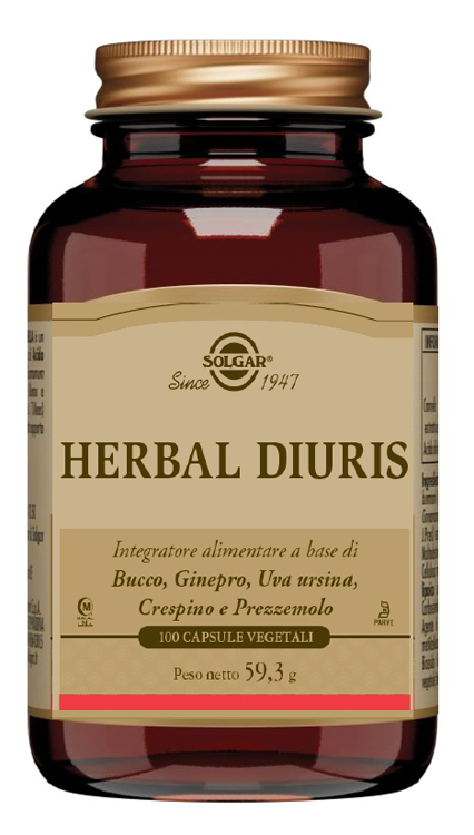 HERBAL DIURIS 100 CAPSULE VEGETALI - Farmacia-flash.it
